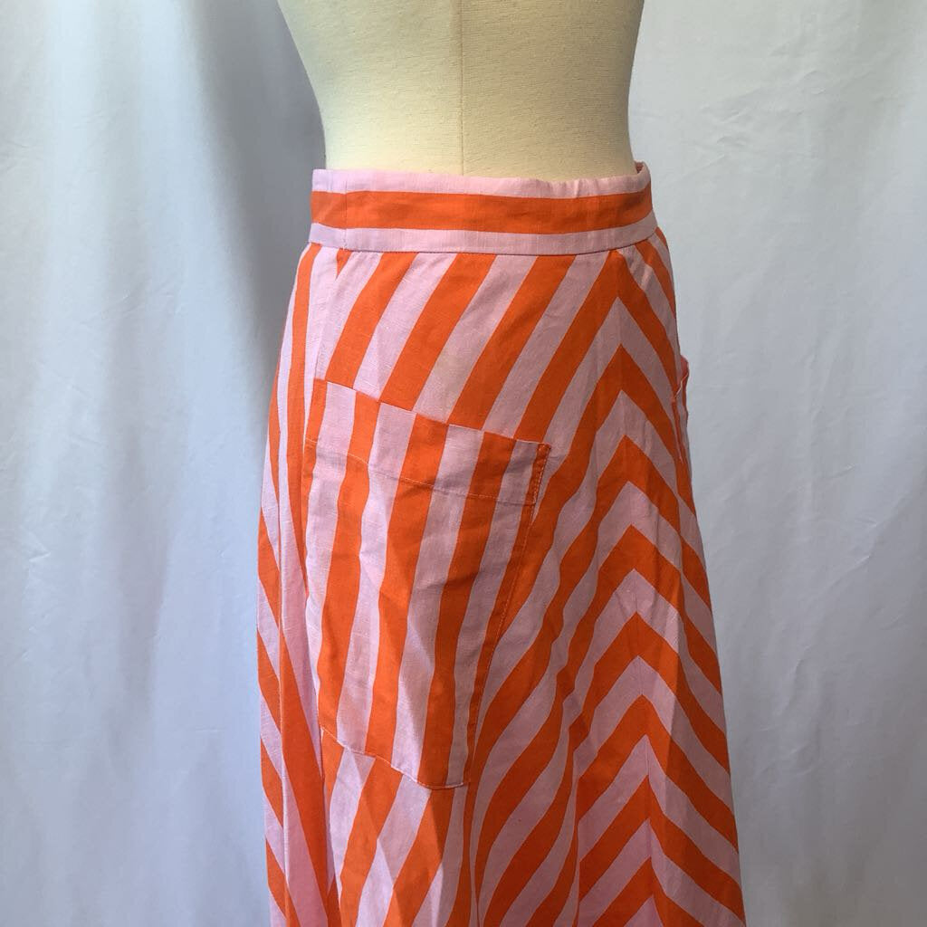Kate Spade Stripe A-line Skirt