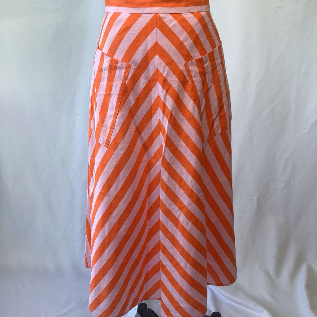 Kate Spade Stripe A-line Skirt