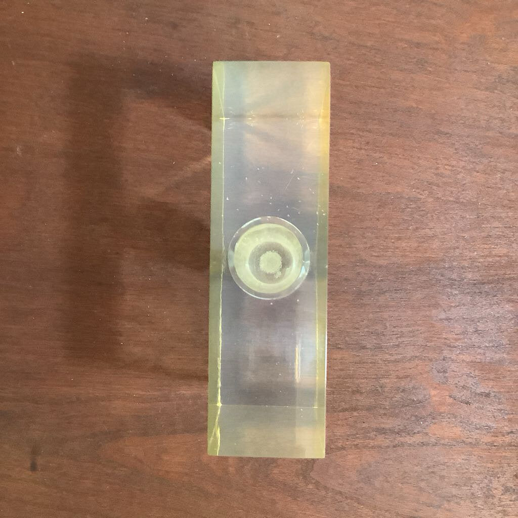 Lucite Bud Vase