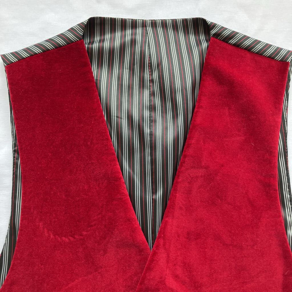 Vintage Cranberry Vest
