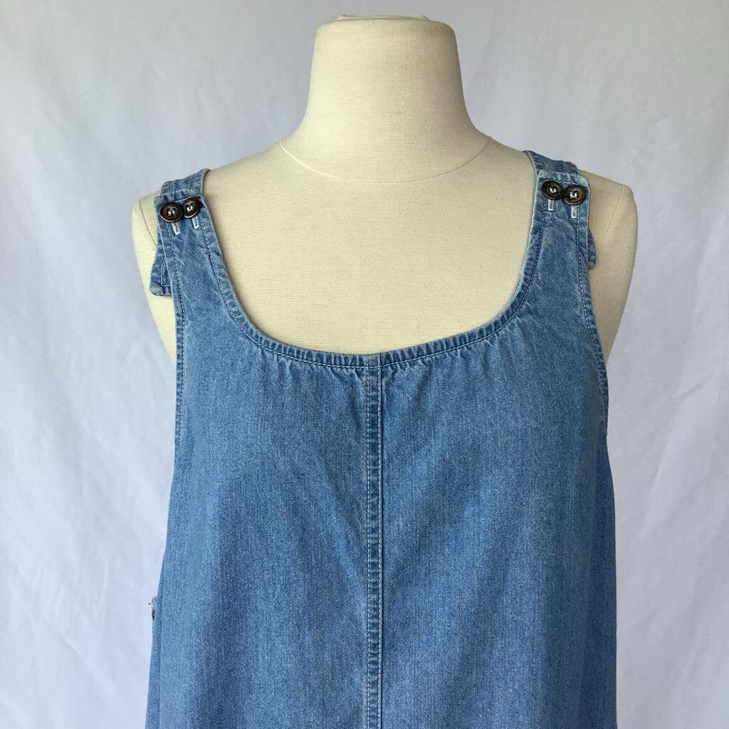 80s/90s Denim Dress/Overalls