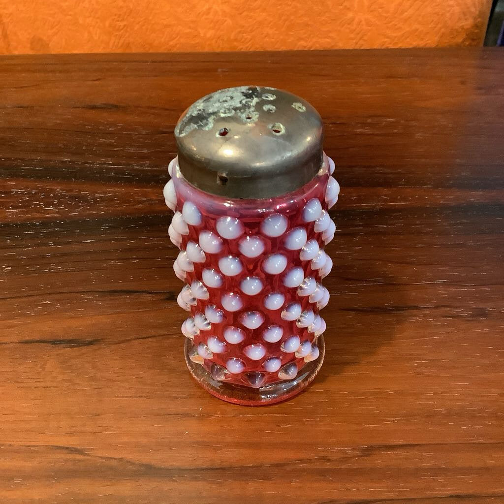 Vintage Hobnail S & P Set