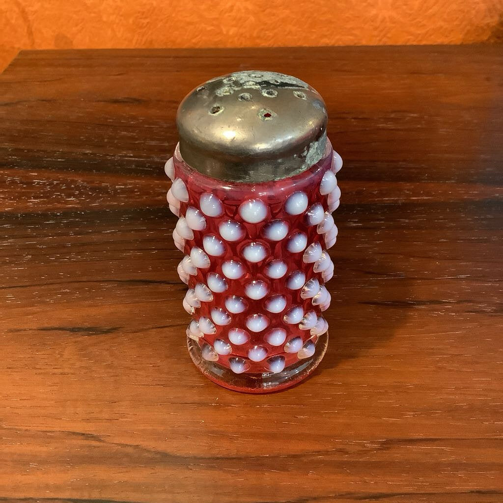 Vintage Hobnail S & P Set