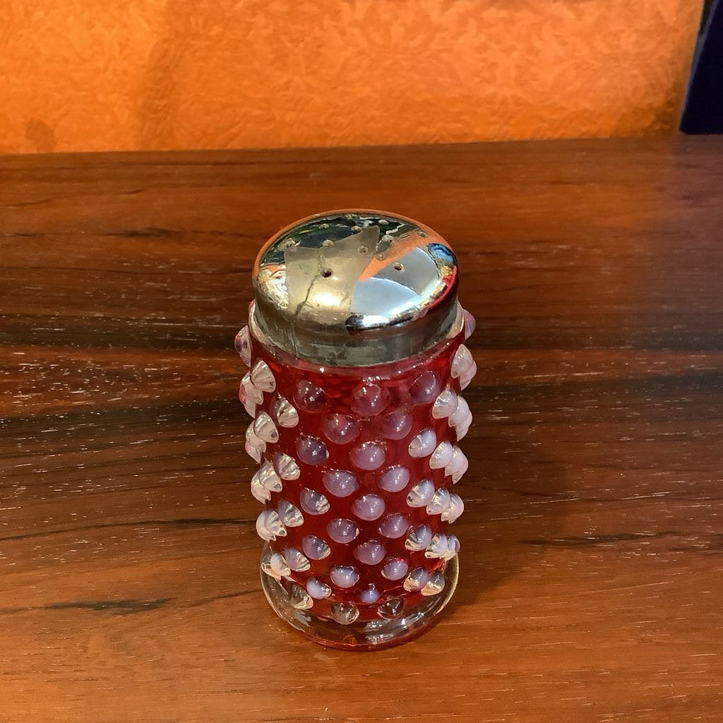 Vintage Hobnail S & P Set