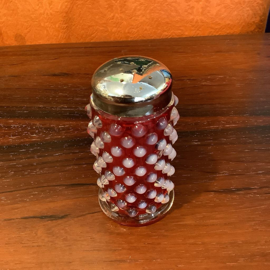 Vintage Hobnail S & P Set