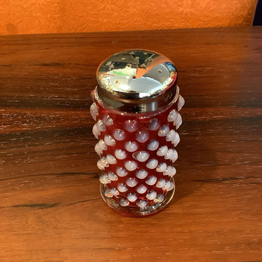 Vintage Hobnail S & P Set