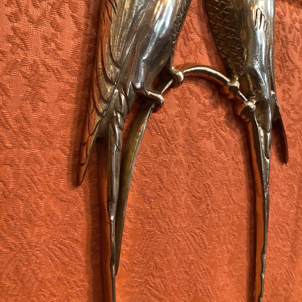 Vintage Brass Love Birds