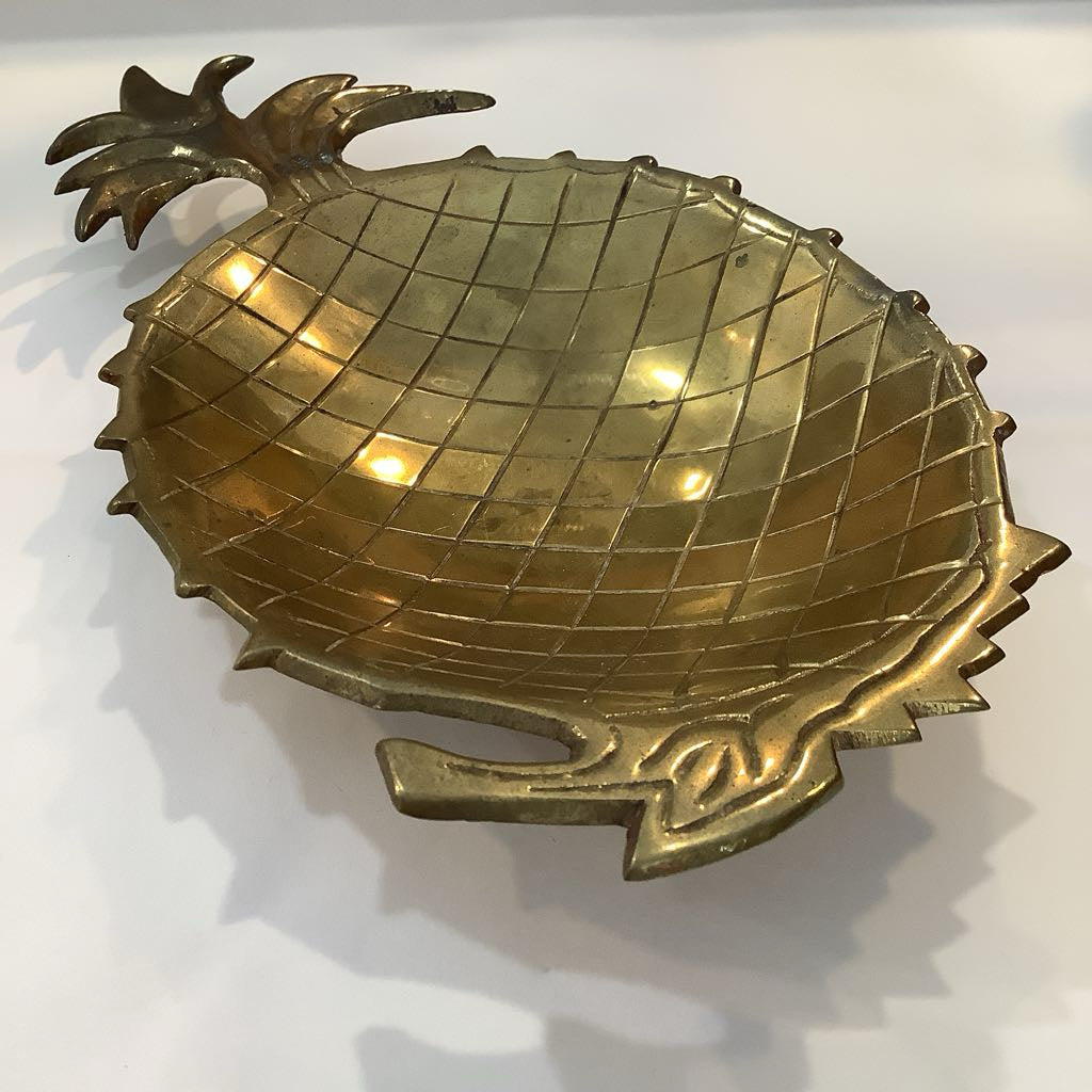 Vintage Brass Pineapple Tray