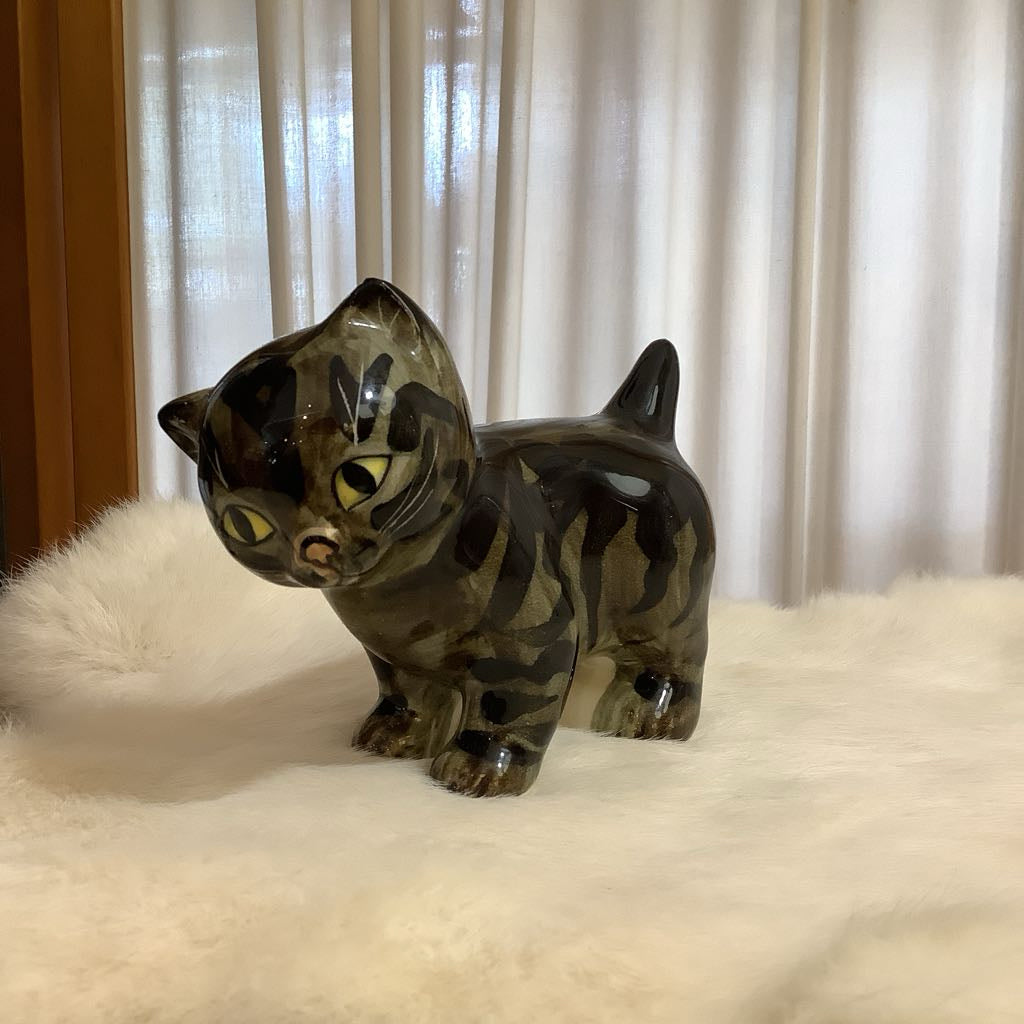1970s Seymore Mann Tabby Cat Figurine