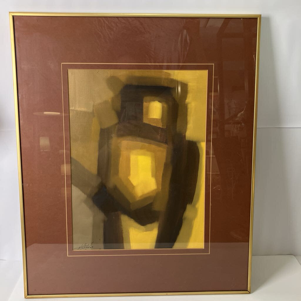 Vintage Hotchkiss Abstract Painting