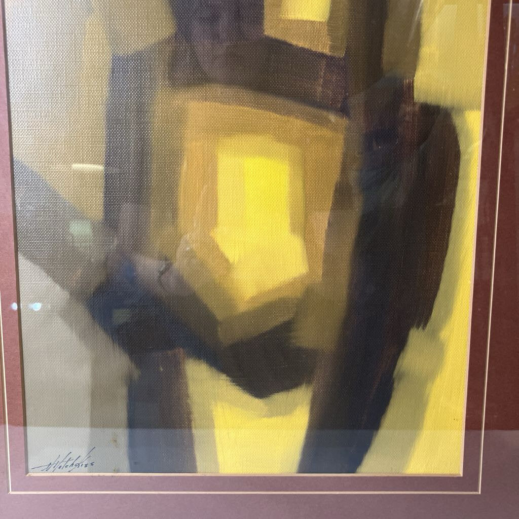 Vintage Hotchkiss Abstract Painting