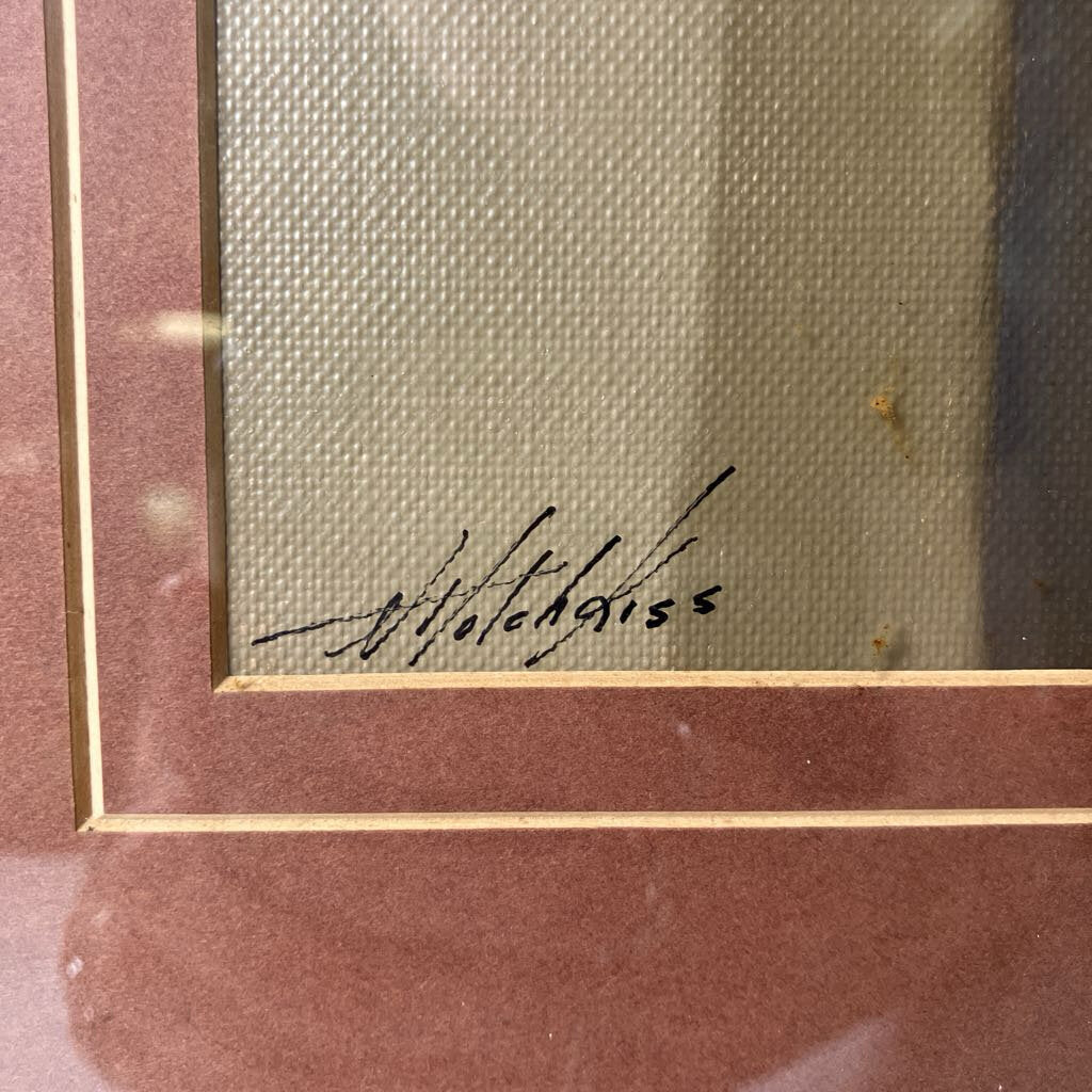 Vintage Hotchkiss Abstract Painting