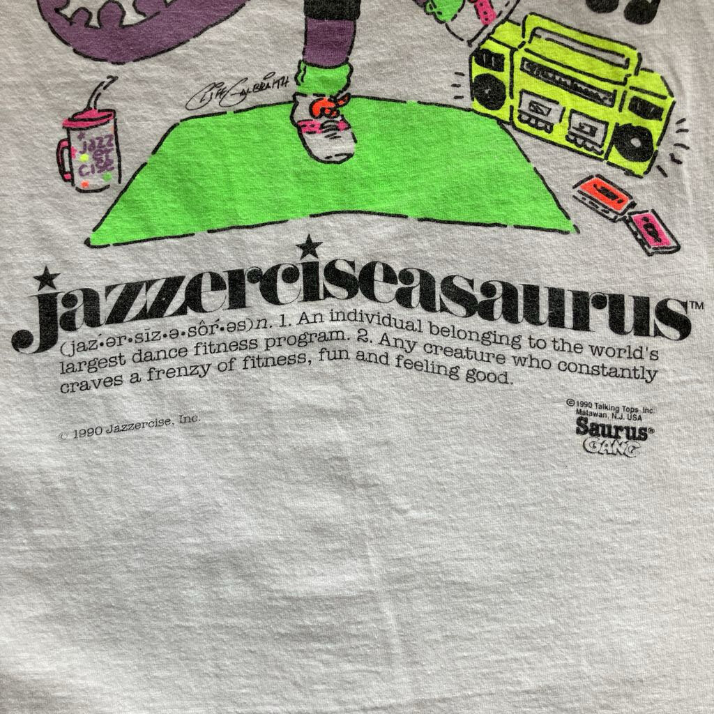 1990 Jazzerciseasaurus T-shirt