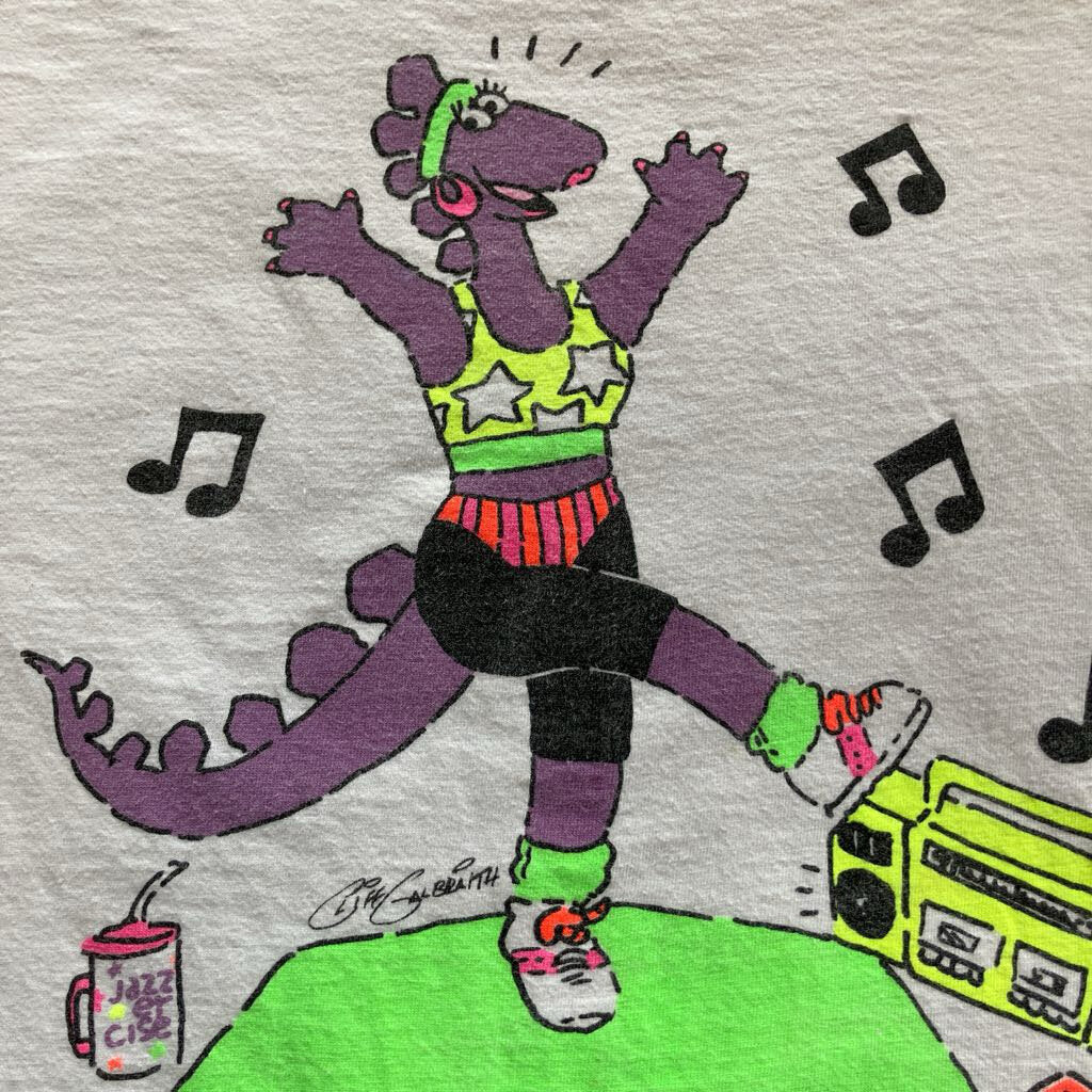 1990 Jazzerciseasaurus T-shirt