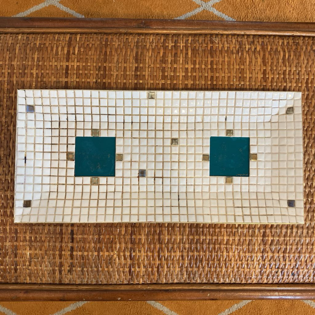 Mid-Century Georges Briard Mosaic Tile Tray