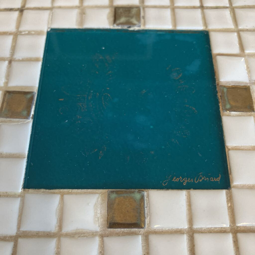 Mid-Century Georges Briard Mosaic Tile Tray