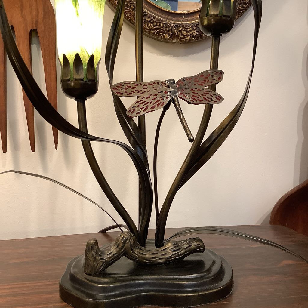 Dragon Fly Tulip Lamp