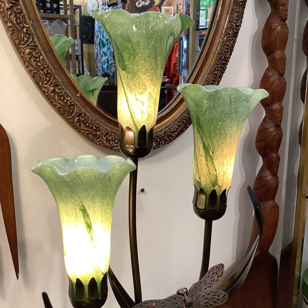 Dragon Fly Tulip Lamp