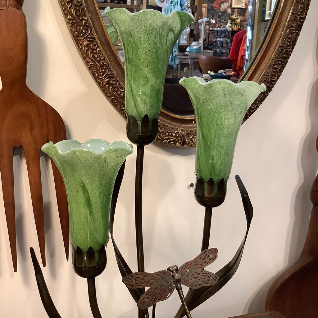 Dragon Fly Tulip Lamp