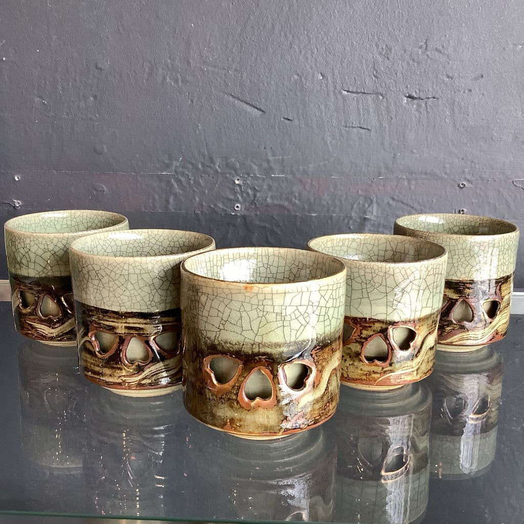 Somayaki tea cups set