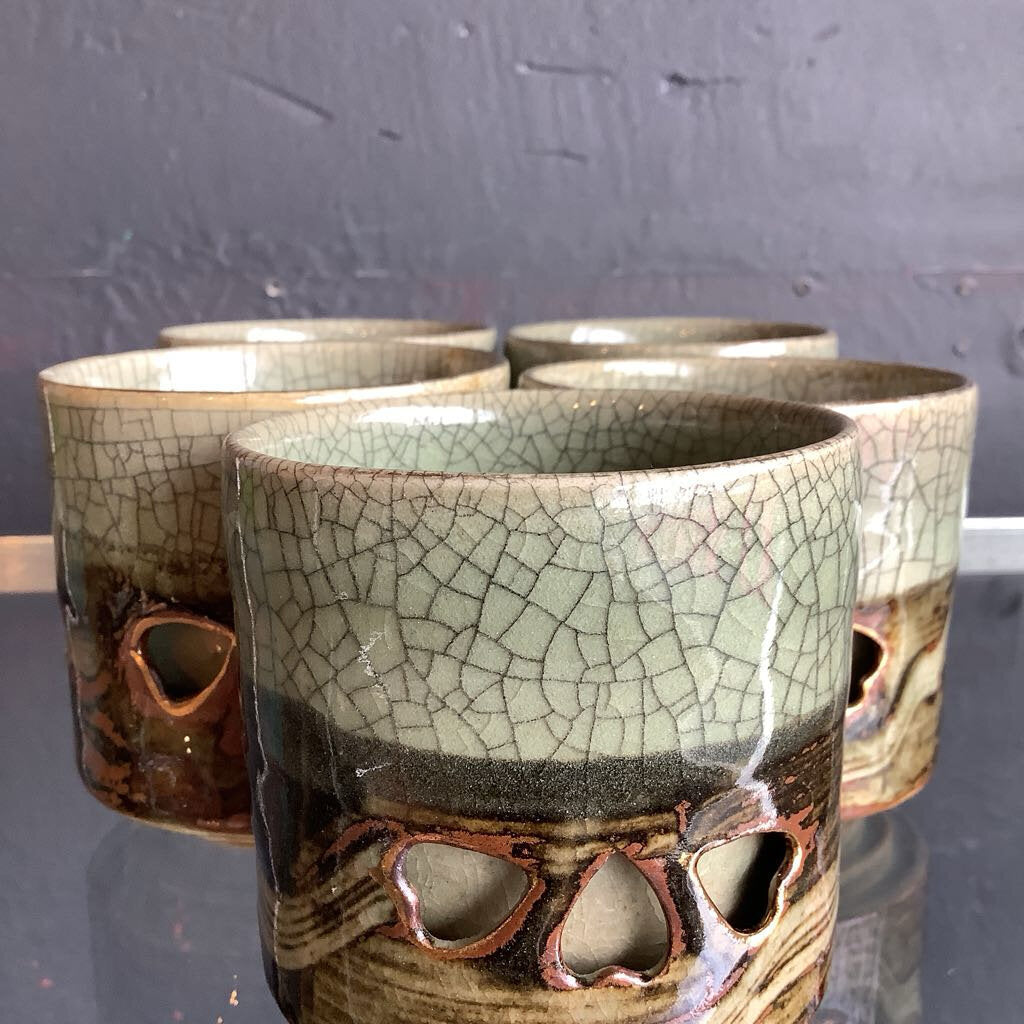 Somayaki tea cups set