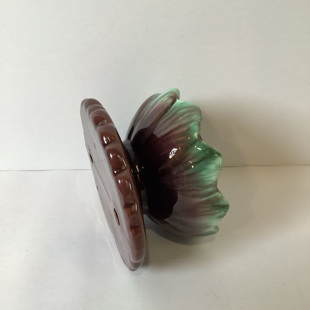 Vintage Haeger Lotus Candle Holders