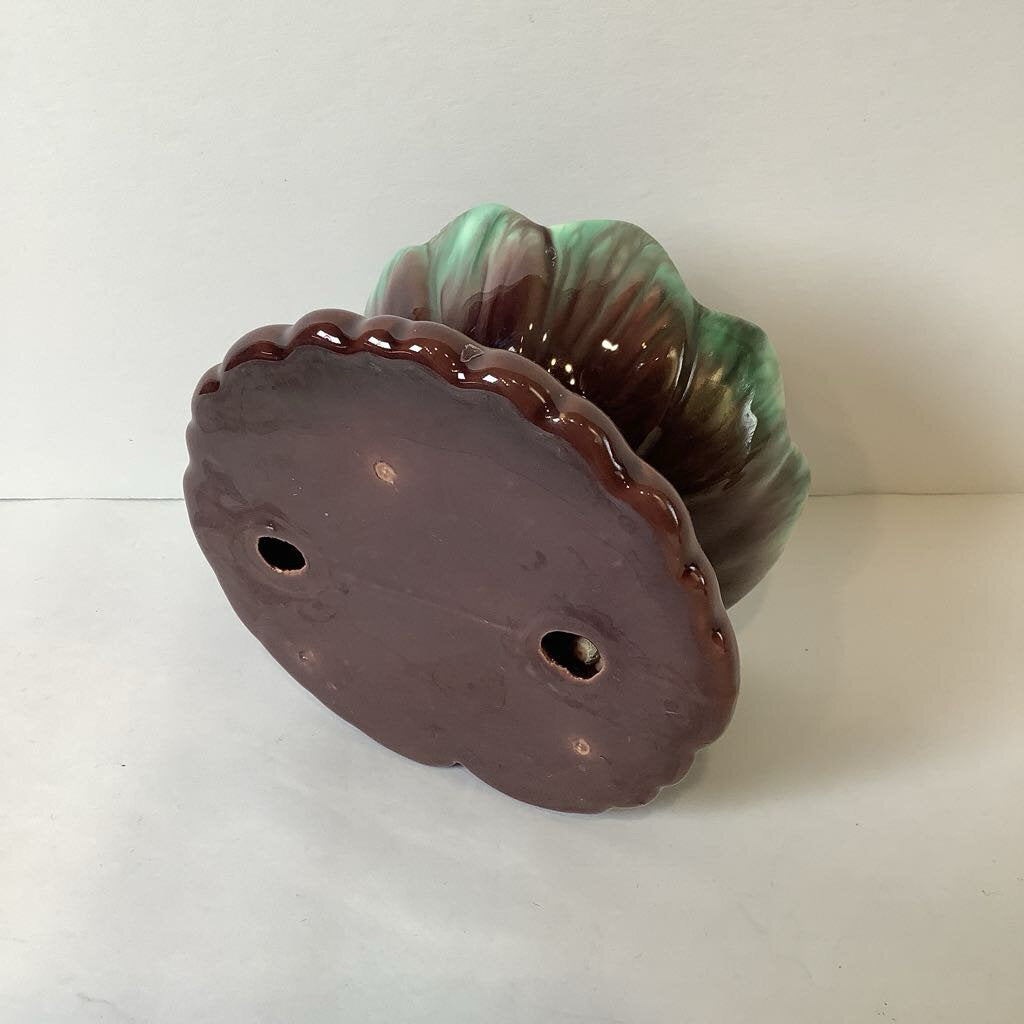 Vintage Haeger Lotus Candle Holders