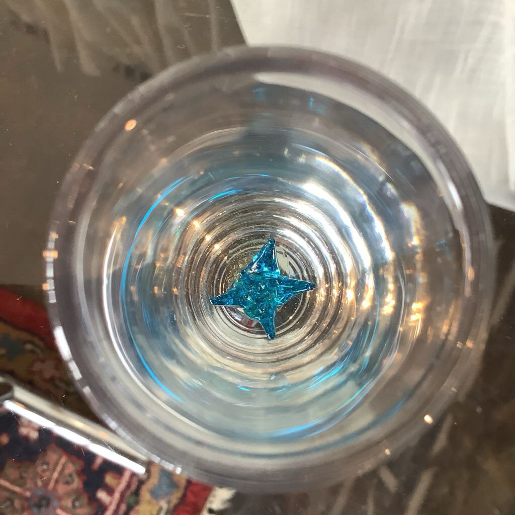 Vintage Flower Shot Glasses