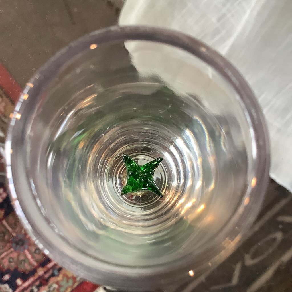 Vintage Flower Shot Glasses