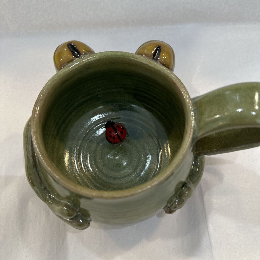 Handmade Mudworks of PA Frog Mug