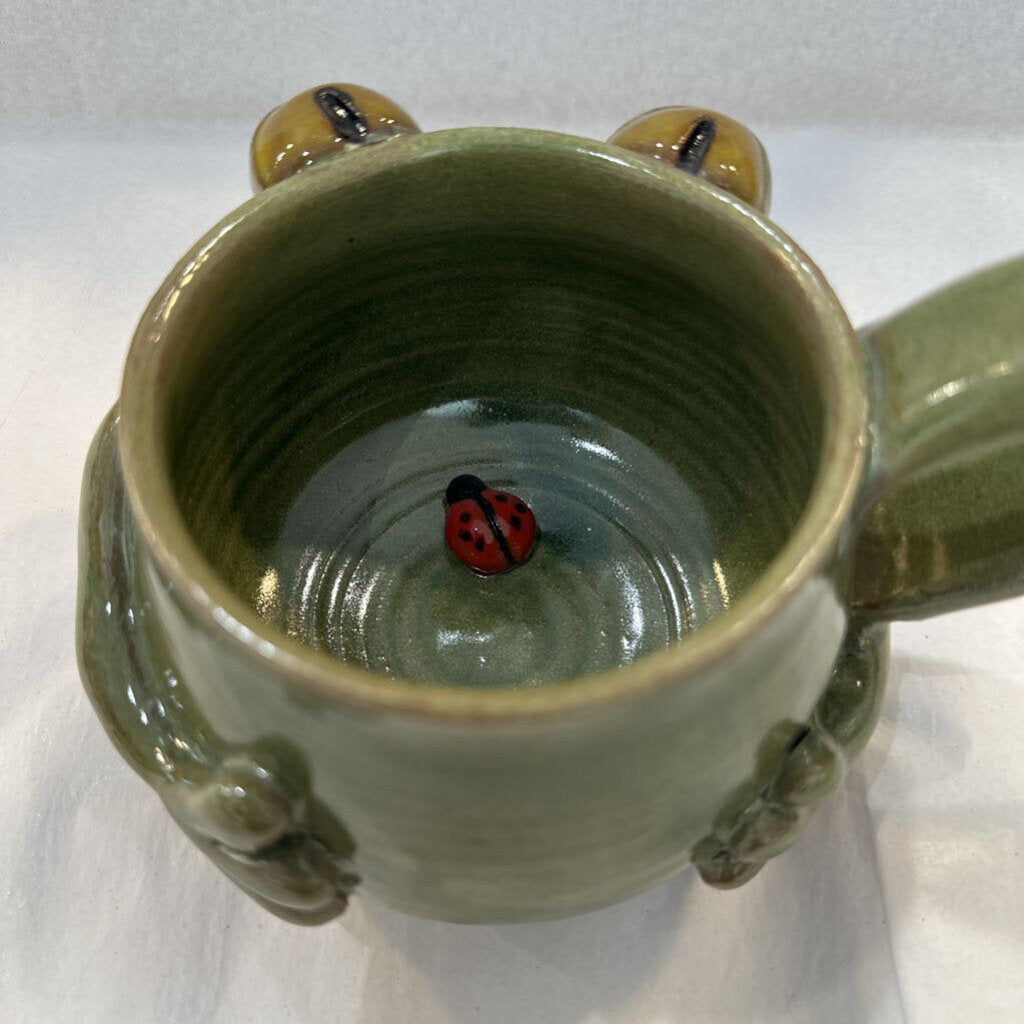 Handmade Mudworks of PA Frog Mug