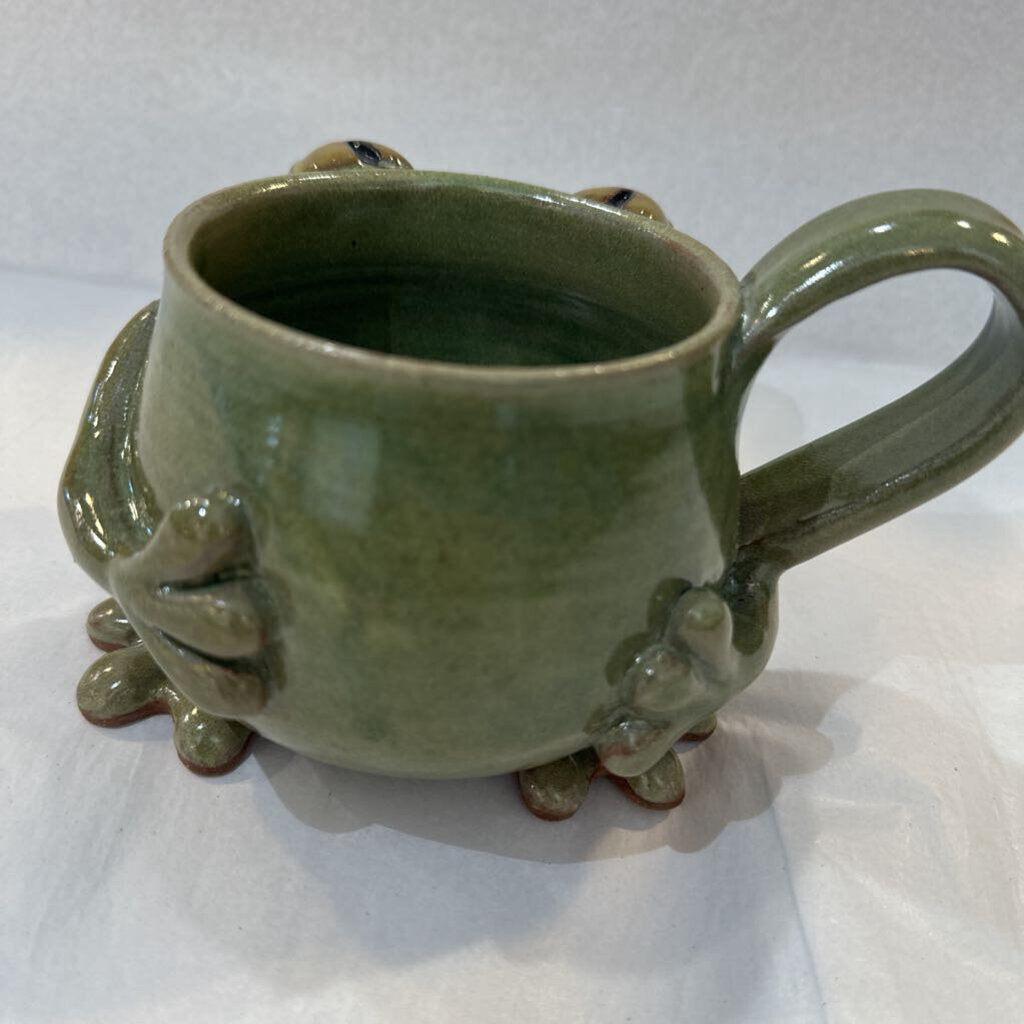 Handmade Mudworks of PA Frog Mug