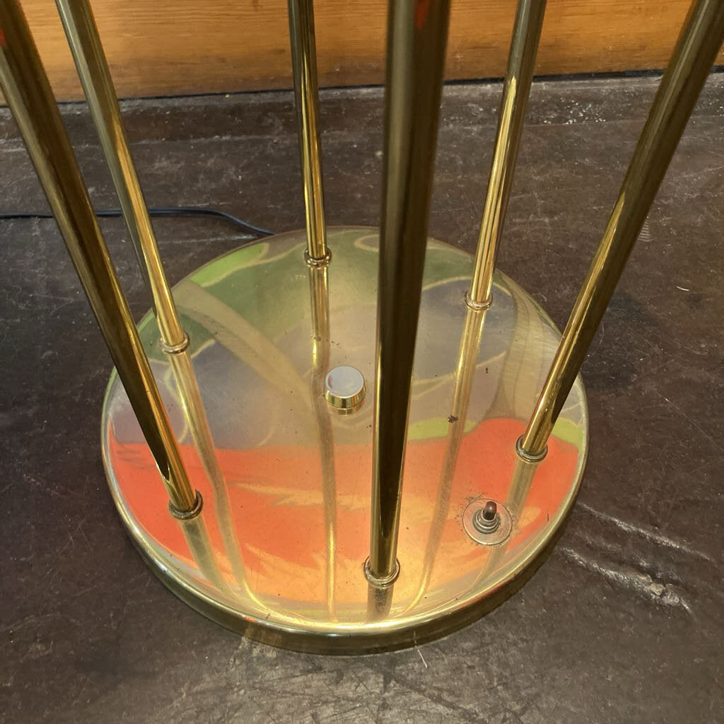 1980's Calla Lily Floor Lamp