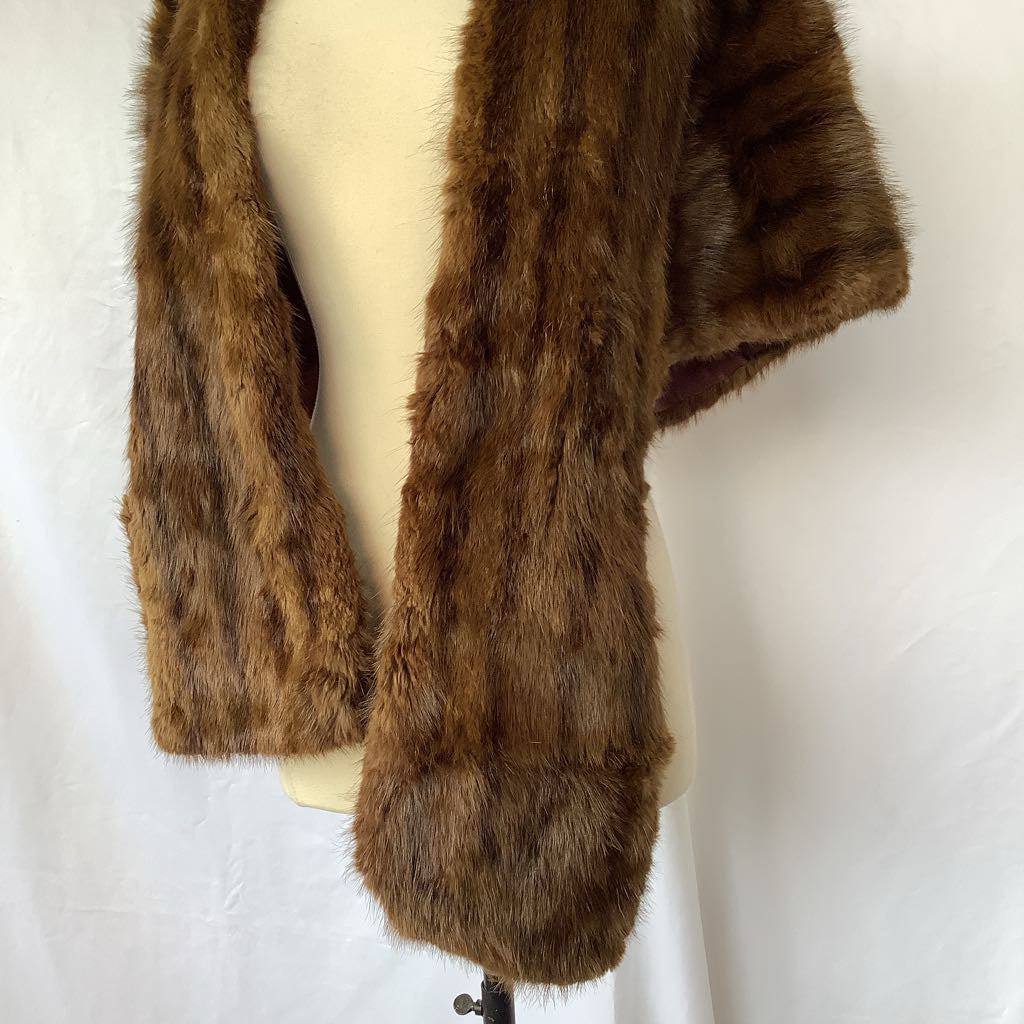 1960s J.L Hudson, Co Rabbit Stole