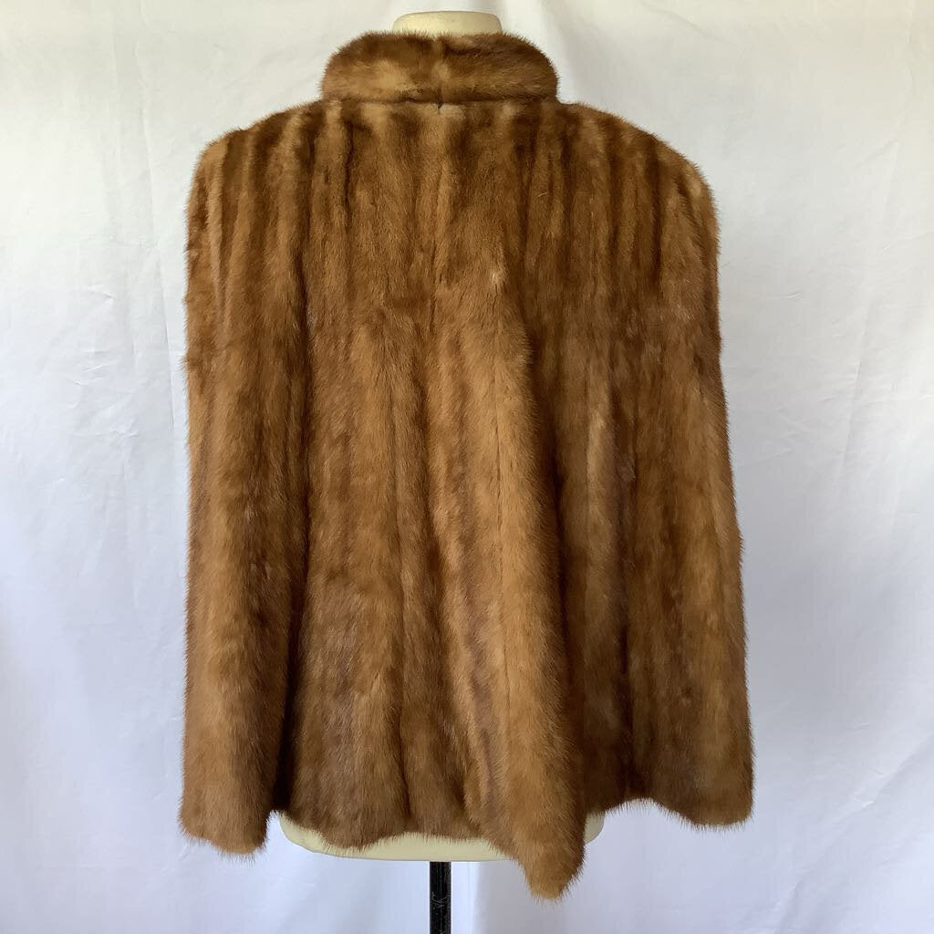Vintage 1960s Hudson's Detroit Mink Fur Shawl Stole
