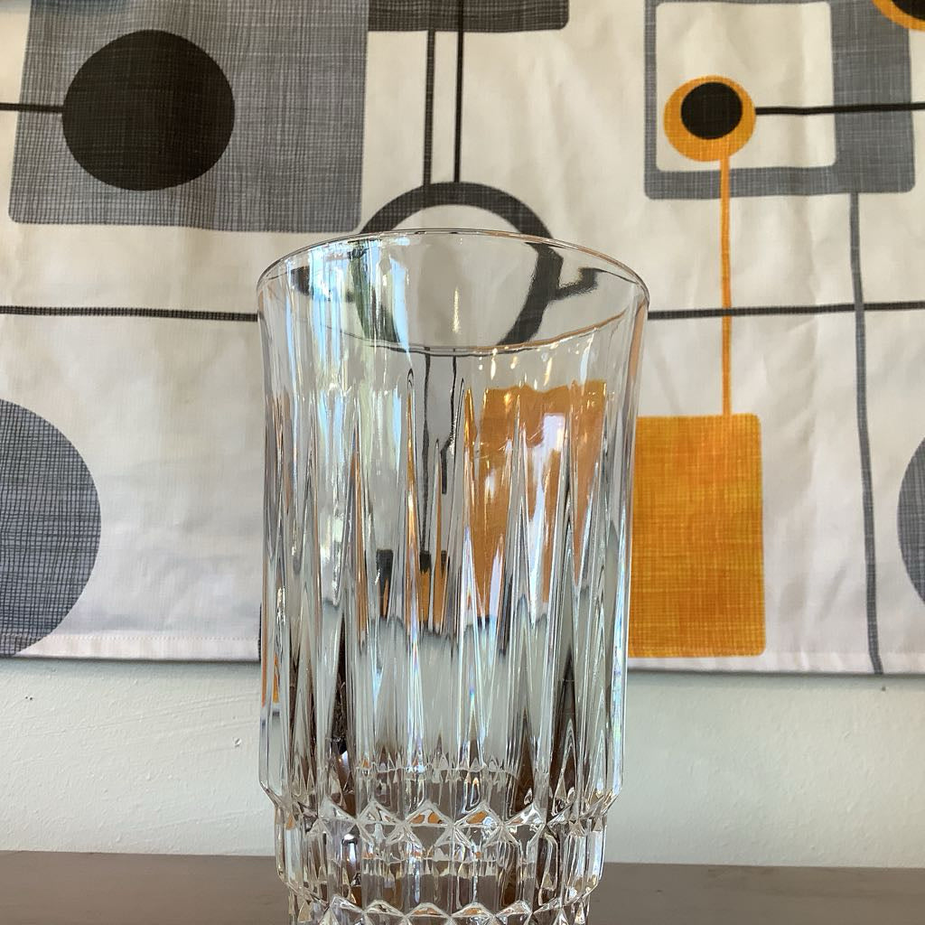 MCM Cut Glass Highball Glasses
