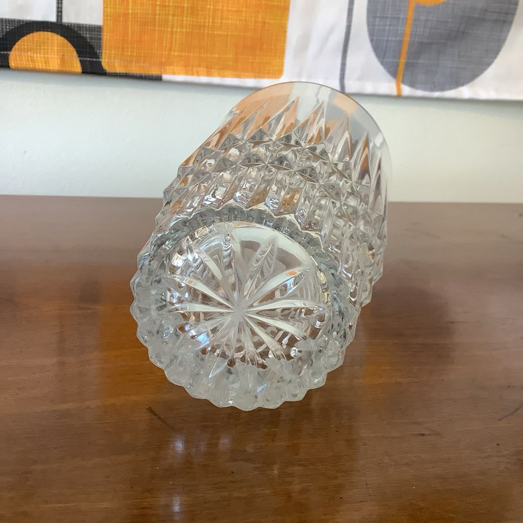 MCM Cut Glass Highball Glasses