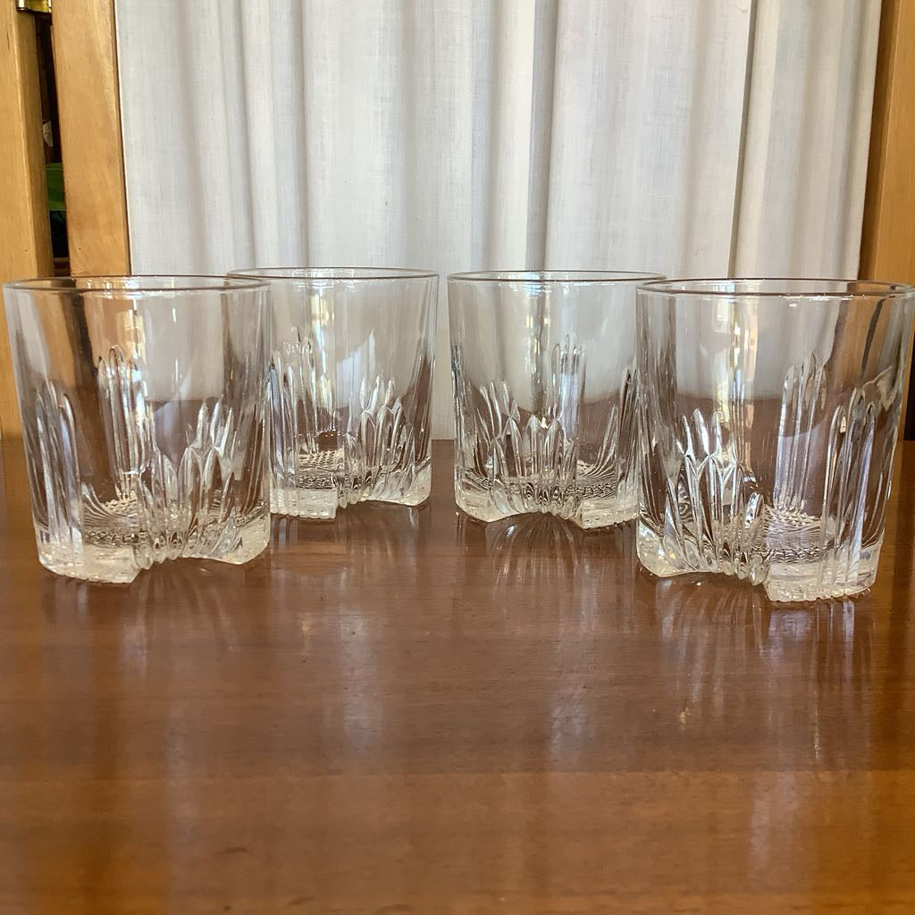 MCM Style Lowball Whisky Glasses