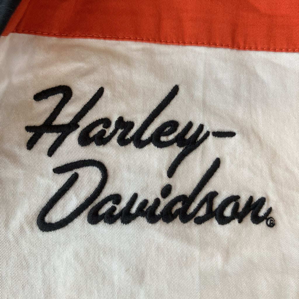 2000s Harley Davidson Zip Up Shirt