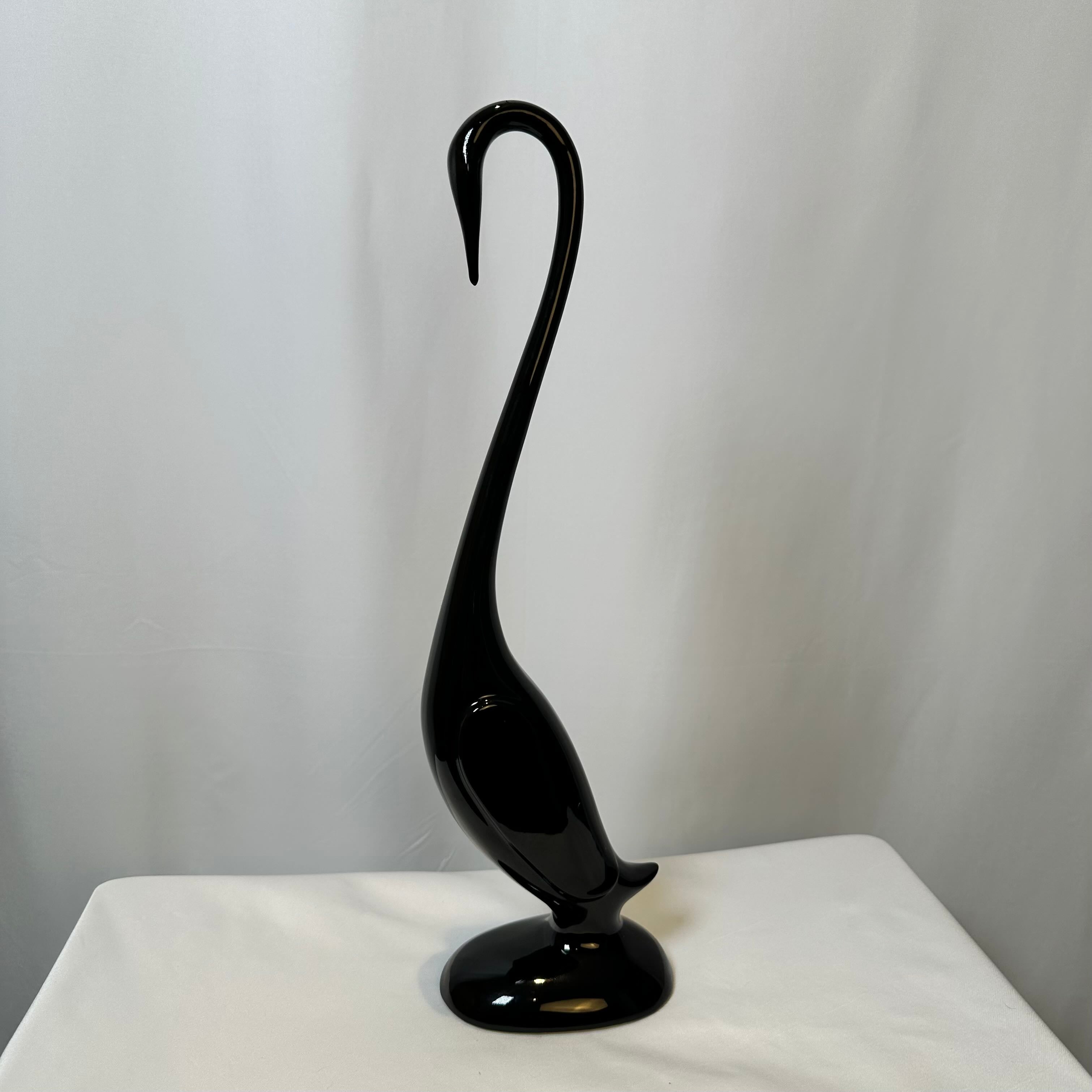 Mid Century Ceramic Egret/Heron/Swan