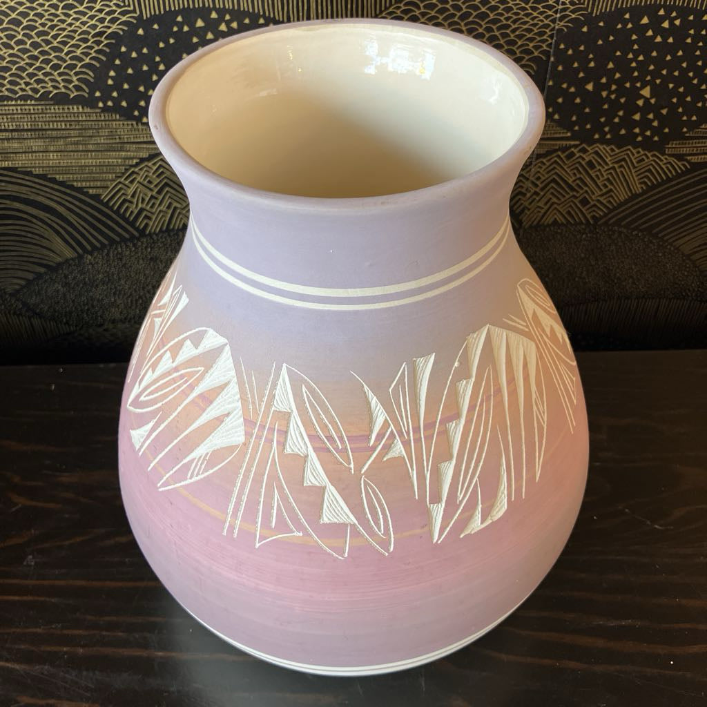 1980s Tall Vessel in the Style of Native American Arts and Crafts