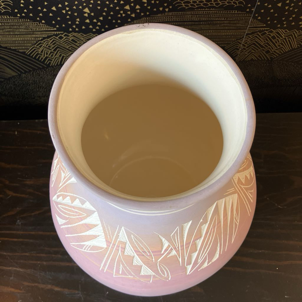 1980s Tall Vessel in the Style of Native American Arts and Crafts