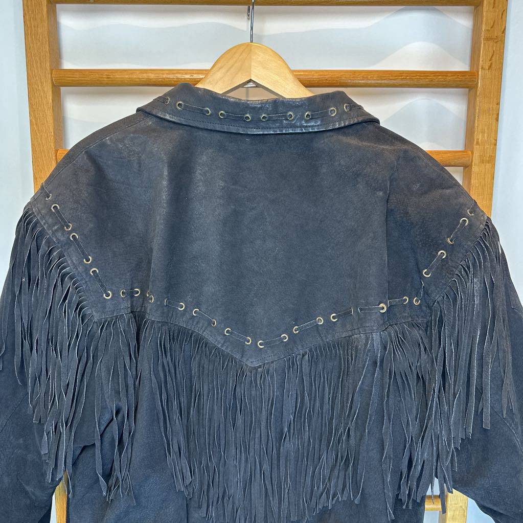 Beyond Leather Jacket w/ Fringe