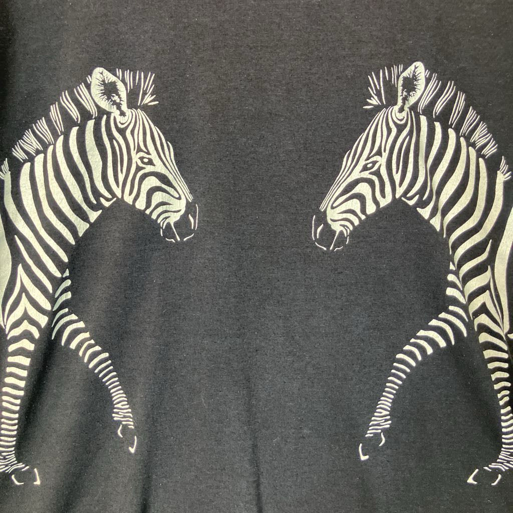 1981 Harlequin Zebra T-shirt