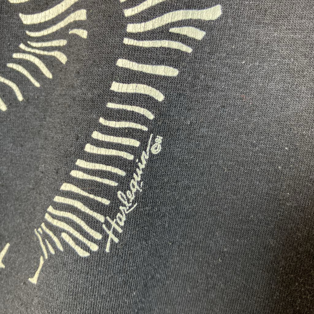 1981 Harlequin Zebra T-shirt
