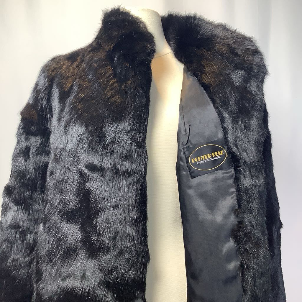 Vintage German Echter Pelz Mink Fur Coat