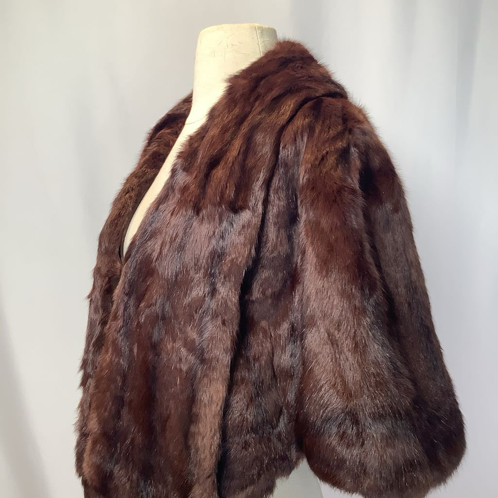 Vintage Luxurious Mink Fur Stole by Nigbor Fur