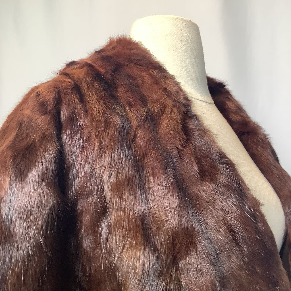 Vintage Luxurious Mink Fur Stole by Nigbor Fur