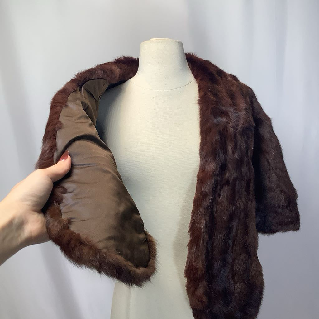 Vintage Luxurious Mink Fur Stole by Nigbor Fur