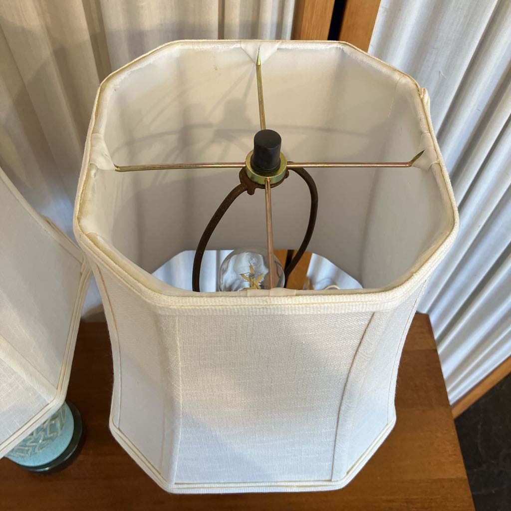 1950's Mid-Century Greek Amphora Lamps